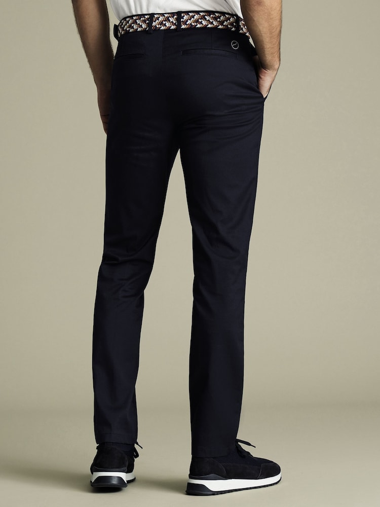 Charles Tyrwhitt Blue Performance Chinos Trousers - Image 2 of 6
