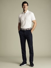 Charles Tyrwhitt Blue Performance Chinos Trousers - Image 3 of 6