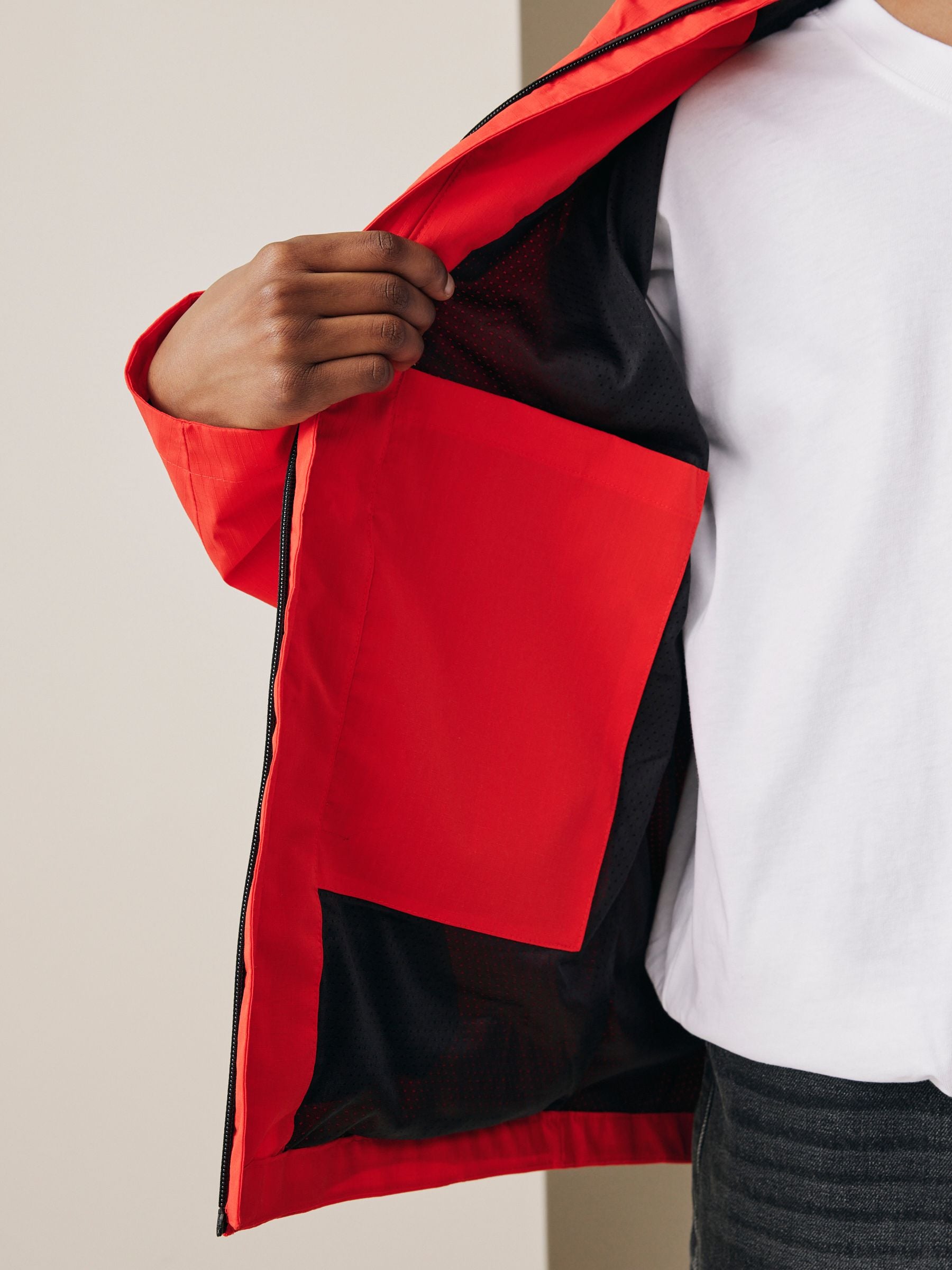 Buy Red Waterproof Anorak Jacket (3-16yrs) from Next USA