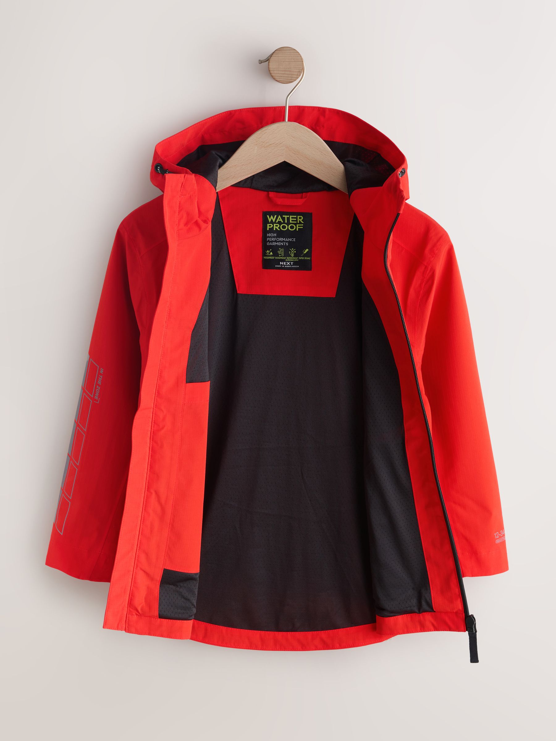 Buy Red Waterproof Anorak Jacket (3-16yrs) from Next USA