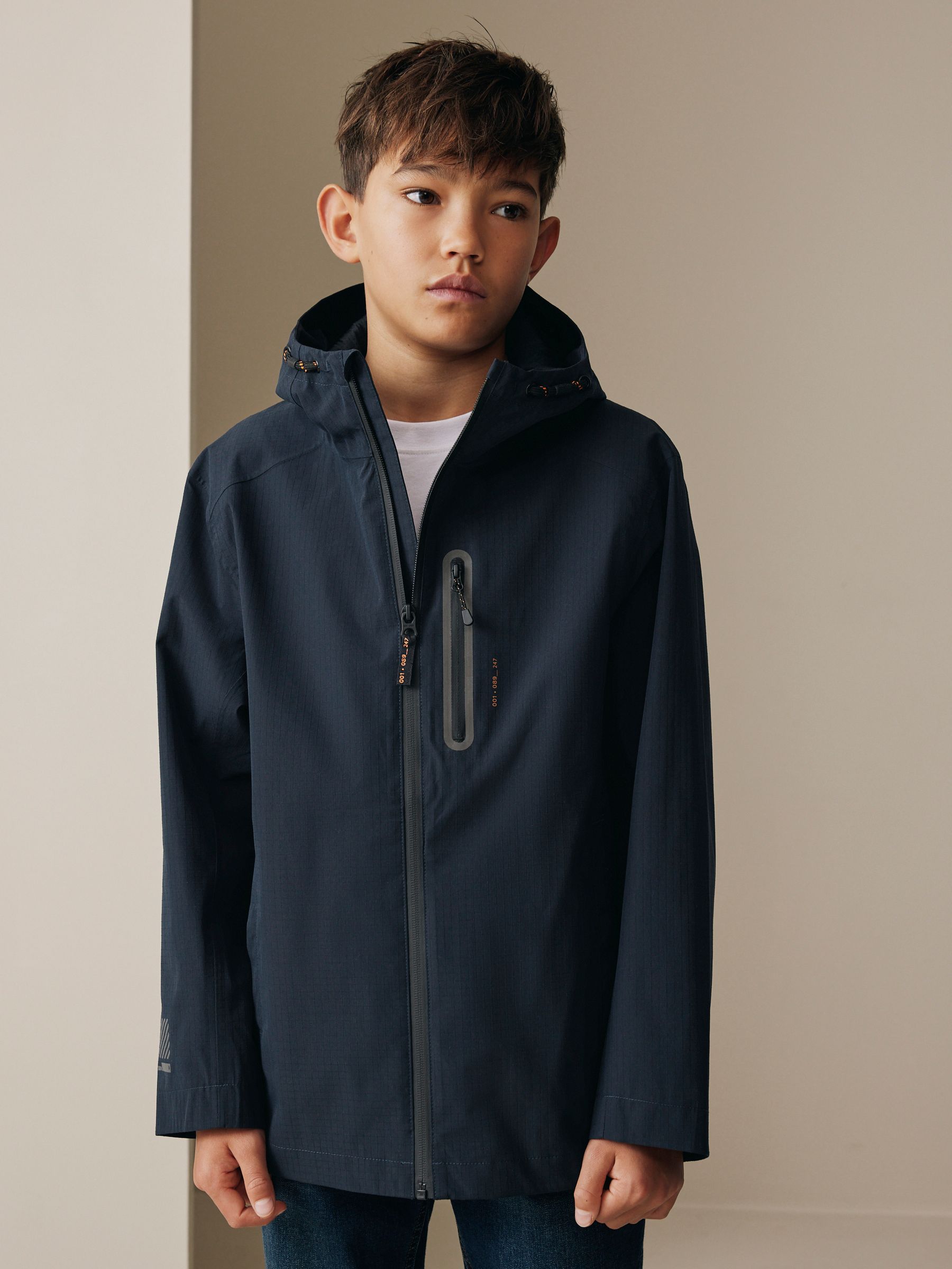 Buy Navy Waterproof Anorak Jacket (3-16yrs) from the Next UK