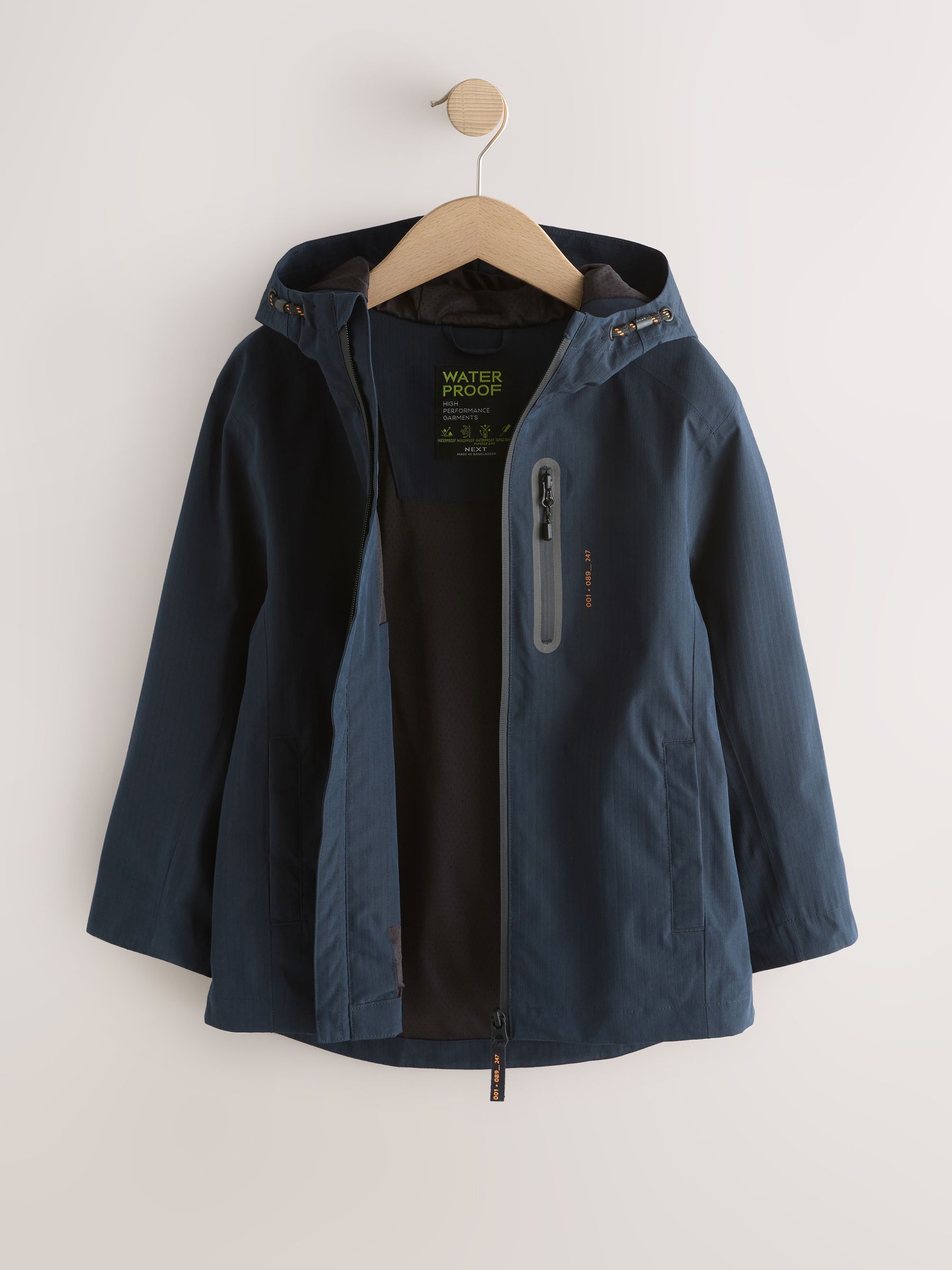 Buy Navy Waterproof Anorak Jacket (3-16yrs) from Next Australia