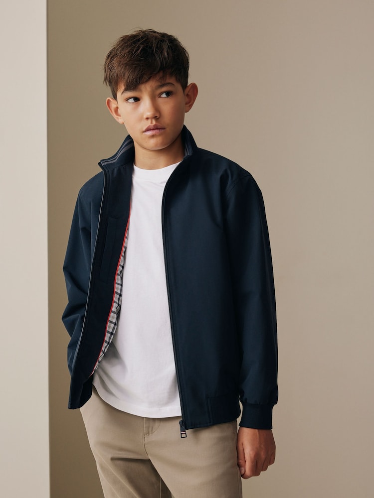 Navy Harrington Jacket (3-16yrs) - Image 1 of 9