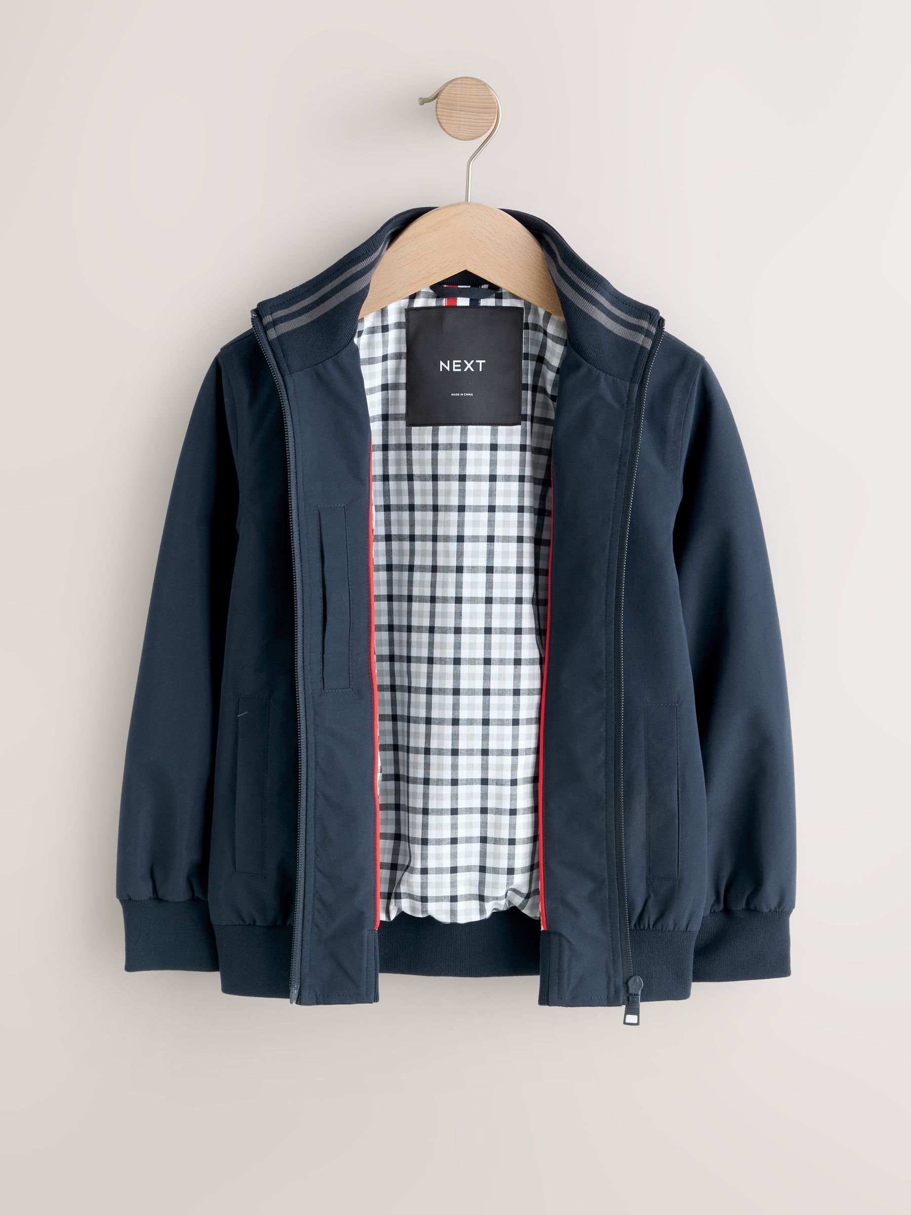 Buy Navy Harrington Jacket (3-16yrs) from the Next UK online shop