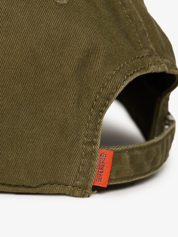 Superdry Green Graphic Print Trucker Cap - Image 4 of 4