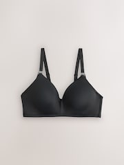 Black Pad Non Wire Nursing Anti Leak Bra - Image 6 of 9