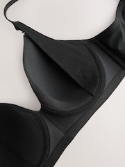 Black Pad Non Wire Nursing Anti Leak Bra - Image 8 of 9