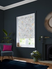 Sara Miller Soft Grey Songbird Made to Measure Roller Blind - Image 2 of 6