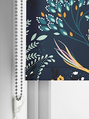Sara Miller Teal Songbird Made to Measure Roller Blind - Image 5 of 6