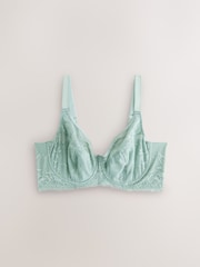 Green F-K Ultimate Support Lace Non Pad Full Cup Bra - Image 1 of 3