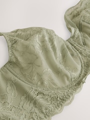 Green F-K Ultimate Support Lace Non Pad Full Cup Bra - Image 11 of 12