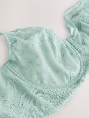 Green F-K Ultimate Support Lace Non Pad Full Cup Bra - Image 2 of 3