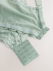 Green F-K Ultimate Support Lace Non Pad Full Cup Bra - Image 8 of 8