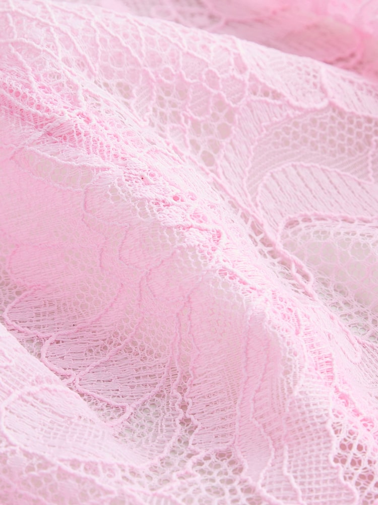 وردي/أخضر/كريم - حزمة من 3 حمالات صدر دانتيل - صورة 16 من 16 وردي/أخضر/كريم - حزمة من 3 حمالات صدر دانتيل - صورة 16 من 16