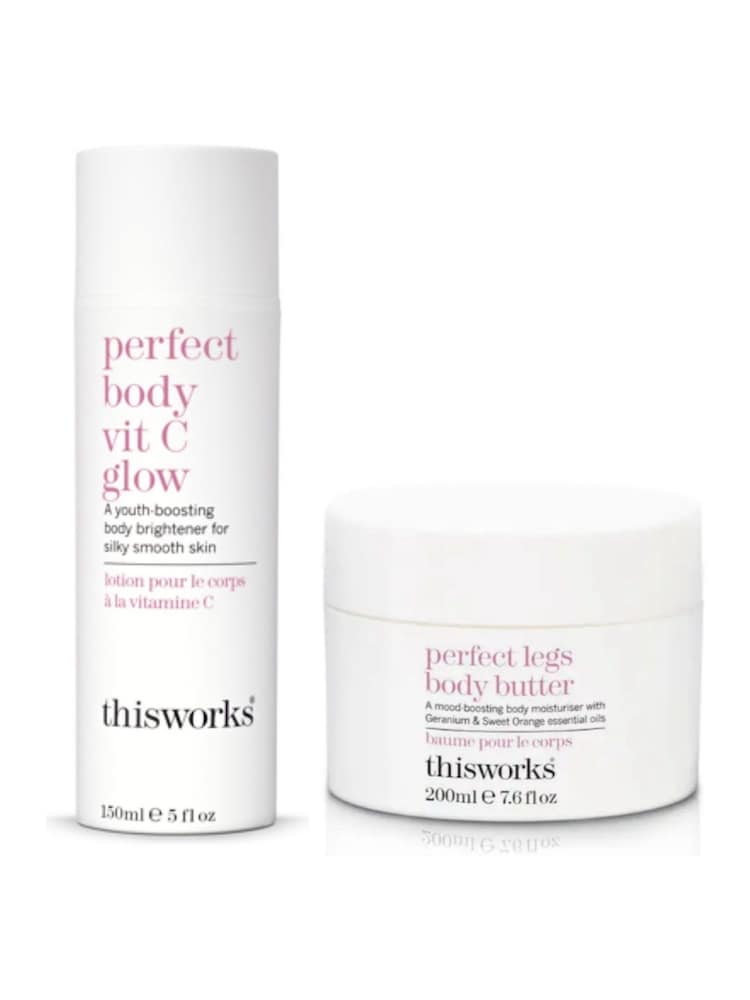 This Works Perfect Body Vit C Glow 150ml & Body Butter 200ml Gift Set (Worth £66) - Image 1 of 1