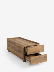 Bronx Dark Oak Effect Alba Crosby Modular Side Table - Image 7 of 9