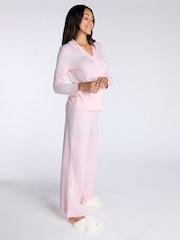 Boux Avenue Rib Modal Pyjamas Top - Image 4 of 5