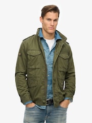 Superdry Green Rookie Field Jacket - Image 3 of 6
