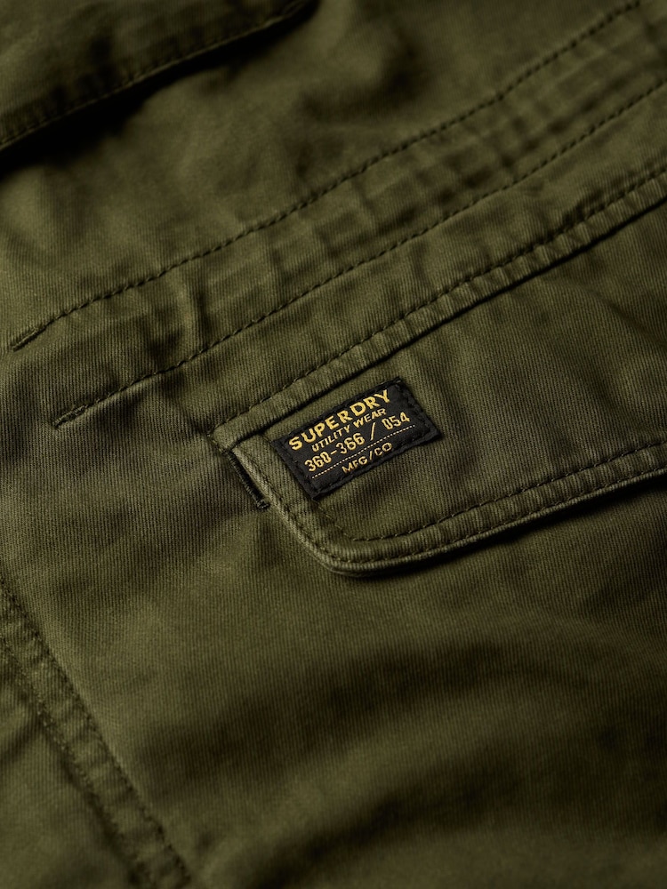 Superdry Green Rookie Field Jacket - Image 6 of 6