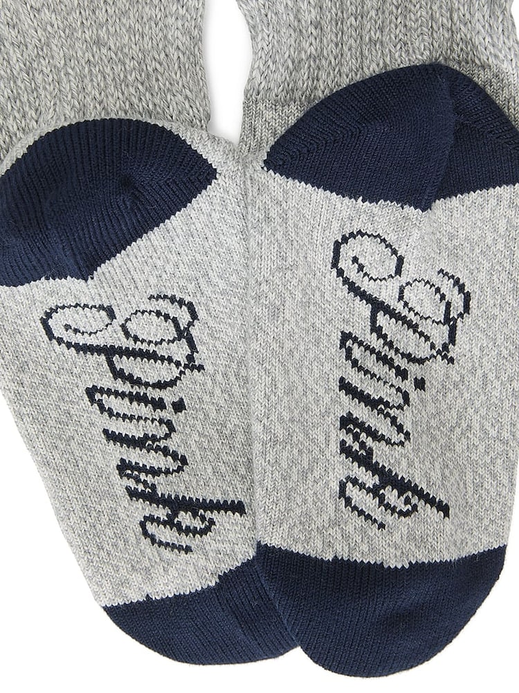 Victoria's Secret PINK Heather Grey Slouch Socks - Image 2 of 2 Victoria's Secret PINK Heather Grey Slouch Socks - Image 2 of 2