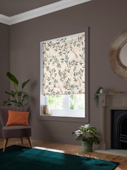 Sara Miller Stone Natural Ornamental Peacock Made to Measure Roman Blind - Image 5 of 6