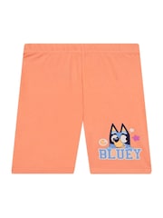 Character Orange 100% Cotton Sweatshirt And Shorts Set - Image 10 of 12
