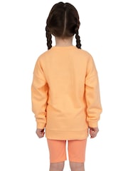Character Orange 100% Cotton Sweatshirt And Shorts Set - Image 2 of 12