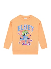 Character Orange 100% Cotton Sweatshirt And Shorts Set - Image 8 of 12
