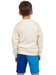 Character Cream 100% Cotton Sweatshirt And Shorts Set - Image 3 of 11