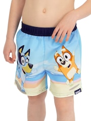 Character Blue Bingo Swimming 100% Cotton Trunks - Image 3 of 10