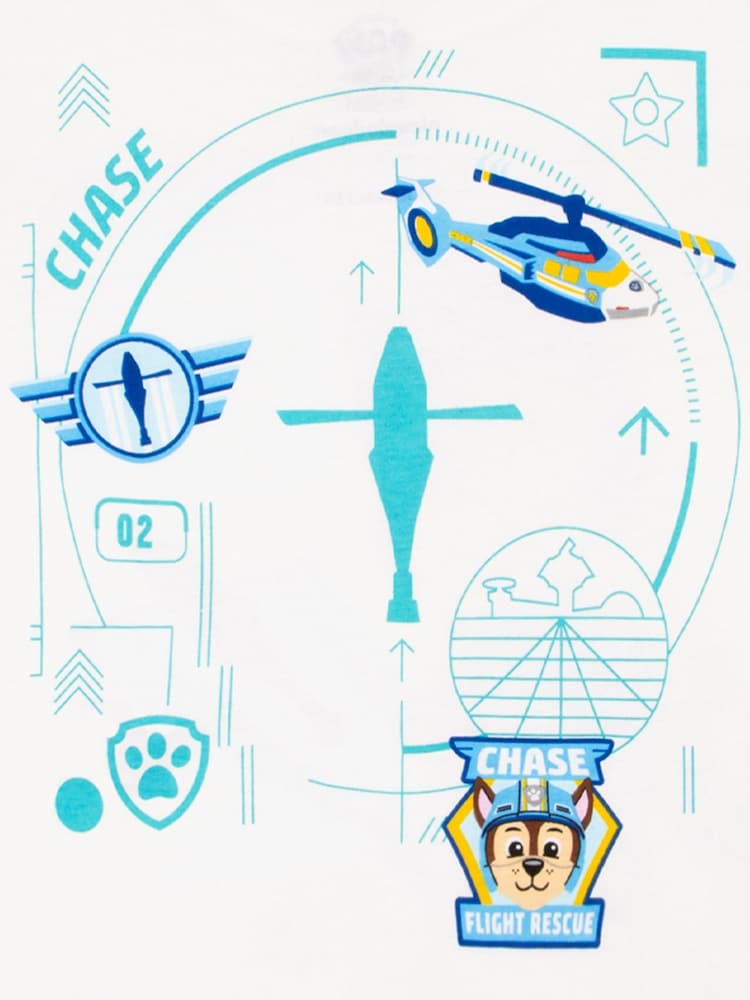 Character Blue PAW Patrol Chase 100% Cotton T-Shirt And Shorts Set - Image 11 of 12