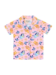 Character Bluey Button Up 100% Cotton Pyjamas - صورة 5 من 5