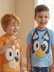 Character Blue Bingo Short Pyjamas 2 Pack - Image 6 of 12