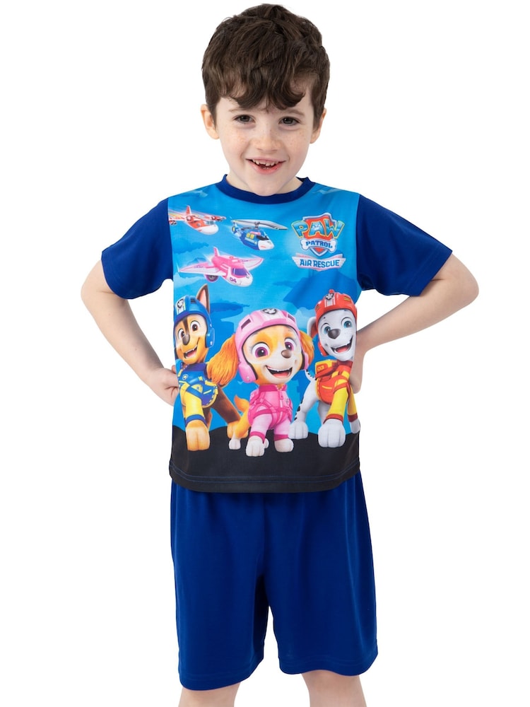 Character Blue PAW Patrol Skye Marshall And Chase Short Pyjamas - Image 1 of 11