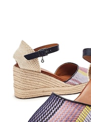 Moda in Pelle Earll Closed Toe Quilted Espadrilles Shoes - Image 4 of 4