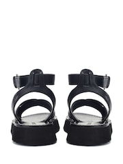 Moda in Pelle Larise Lightweight Eva Ankle Strap Leather Sandals - Image 3 of 4