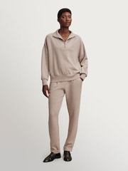 Varley Nude Hawley Half Zip Sweater - Image 1 of 4