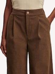 Varley Brown Rocio Wide Leg 29.5 Trousers - Image 6 of 7