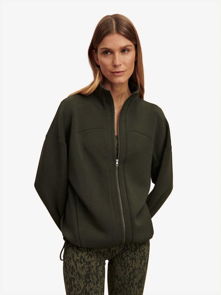 Varley Green Tayah Zip Through Midlayer Jacket - Image 4 of 4 Varley Green Tayah Zip Through Midlayer Jacket - Image 4 of 4
