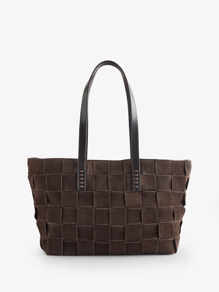 Dragon Diffusion Japan Tote Suede Dark Brown Bag - Image 1 of 7 Dragon Diffusion Japan Tote Suede Dark Brown Bag - Image 1 of 7