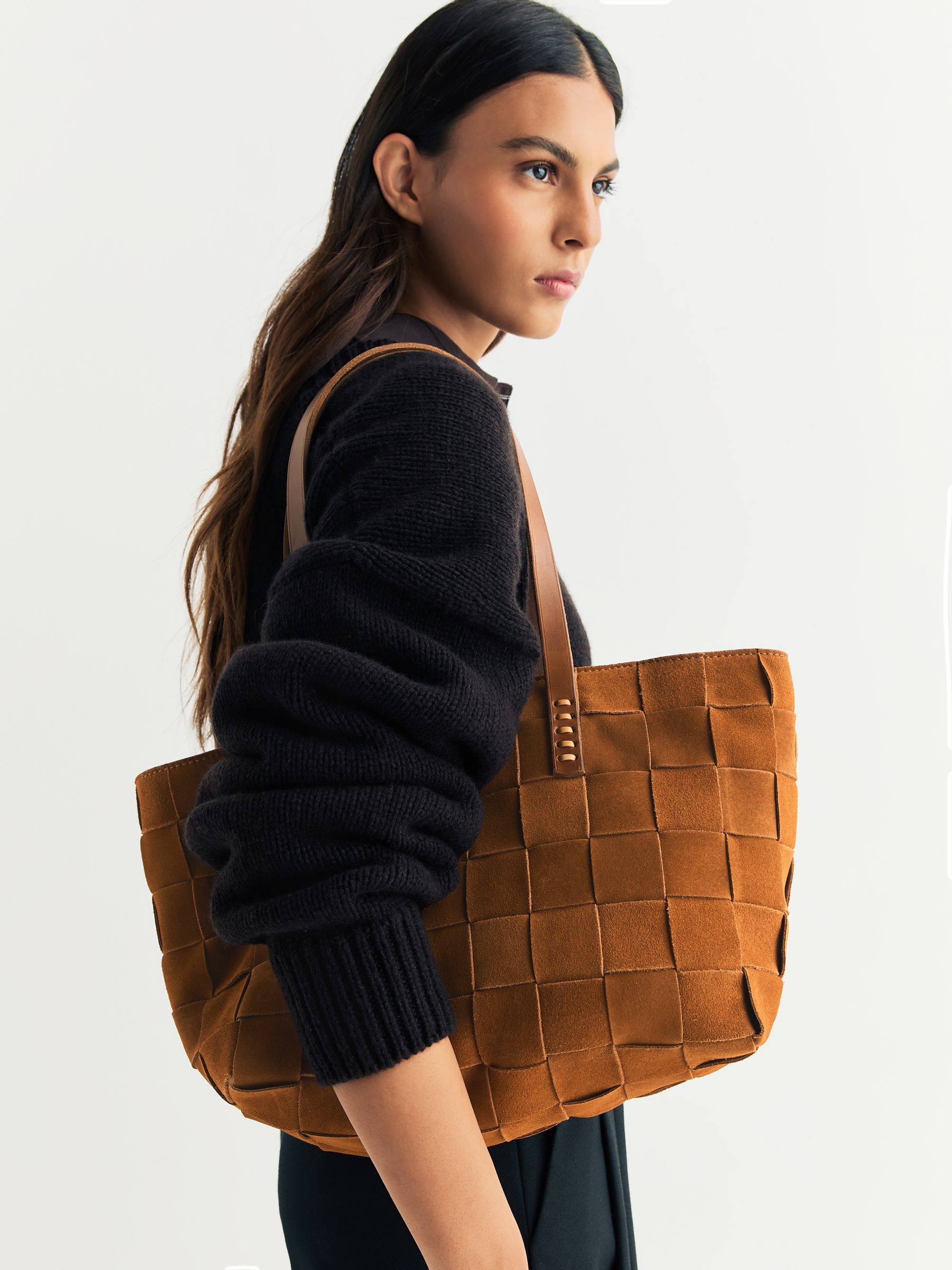 Buy Dragon Diffusion Suede Japan Tote Bag from Next USA