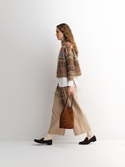 Dragon Diffusion Link Bucket Suede Honey Bag - Image 8 of 8