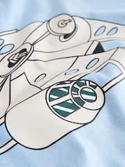 Light Blue Star Wars T-Shirt (3-16yrs) - Image 9 of 10