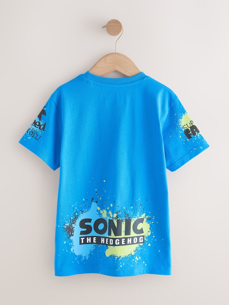 أزرق جرافيتي - تيشِرت بتصميم شخصية Sonic (3 - 16 سنة) - صورة 2 من 4 أزرق جرافيتي - تيشِرت بتصميم شخصية Sonic (3 - 16 سنة) - صورة 2 من 4