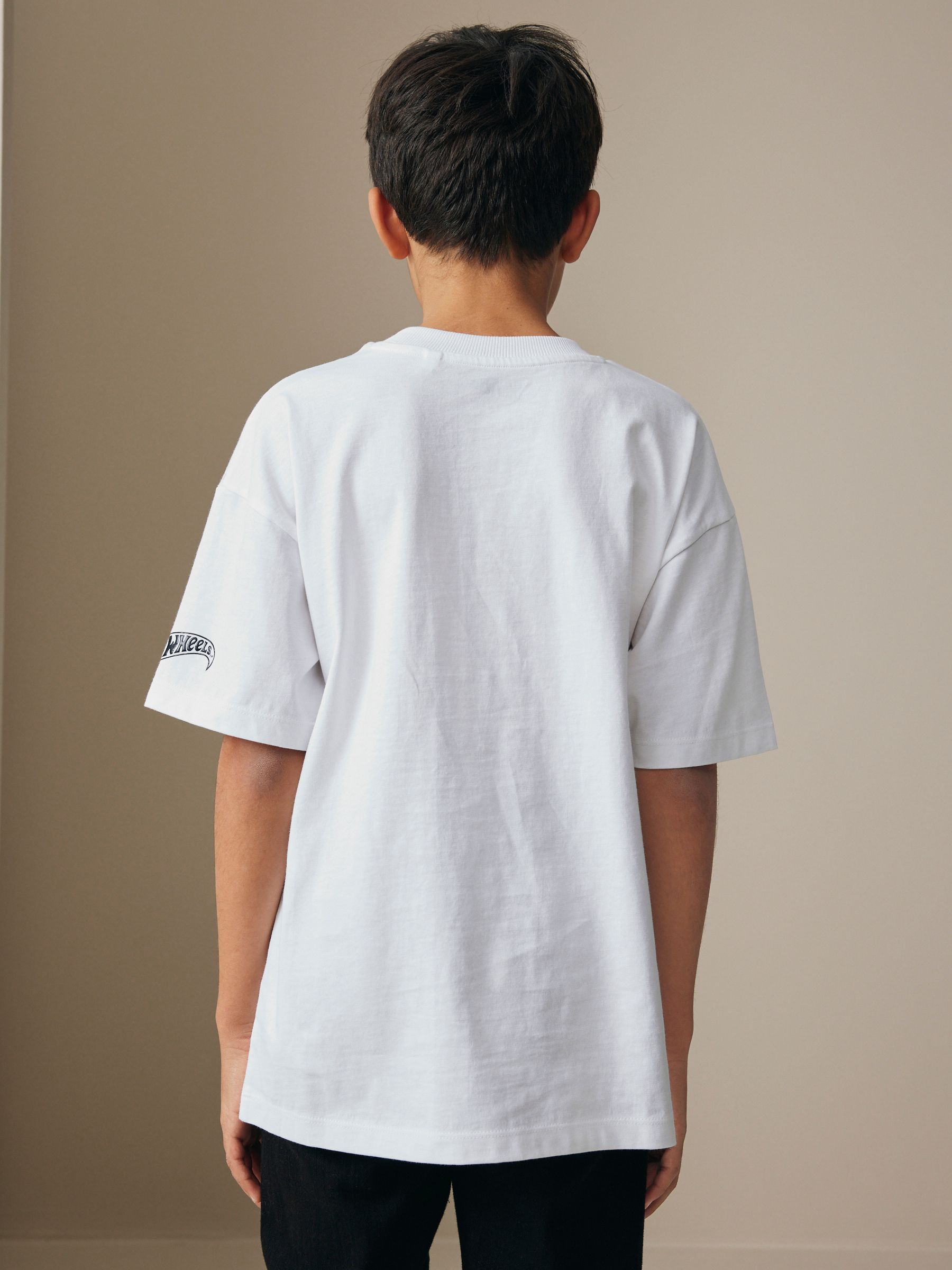 Kopen Wit - Hot Wheels T-shirt met korte mouwen (3-16jr) van Next