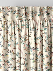 Sara Miller Stone Natural Ornamental Peacock Made to Measure Curtains - Image 5 of 9