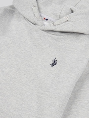 U.S. Polo Assn Grey Boys Double Horsemen Hoodie - Image 8 of 8