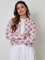 Threadbare Cream 100% Cotton Paisley Quilted Jacket - Image 9 of 9