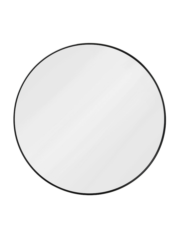 Garden Trading Black Cherington Round Wall Mirror - Image 2 of 2