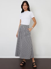 Threadbare Check Patch Pocket Midaxi Skirt - Изображение 1 из 4